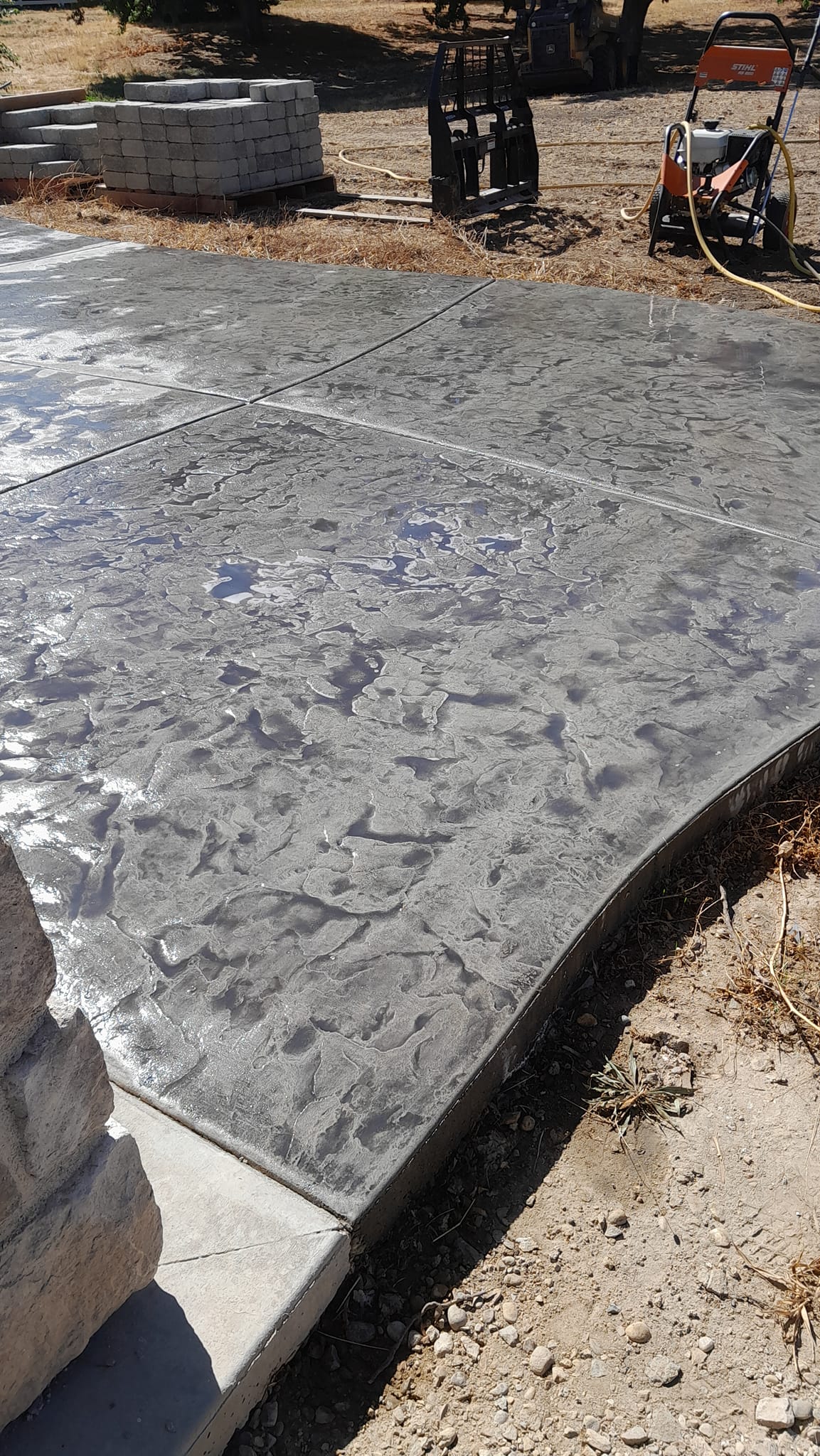 Stamped Concrete Patio