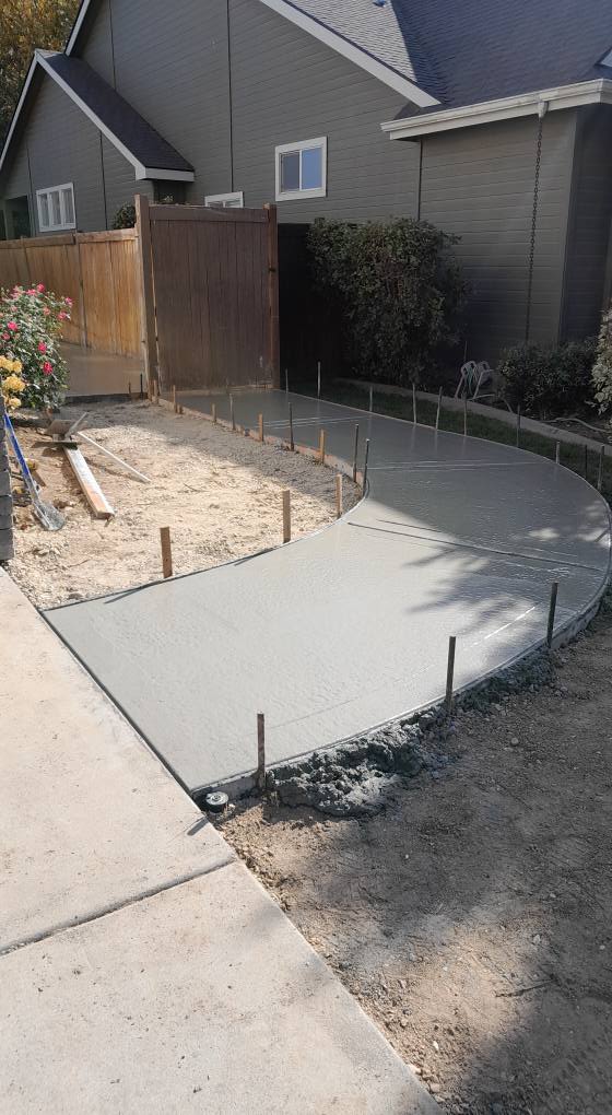 Curved Curbing Project